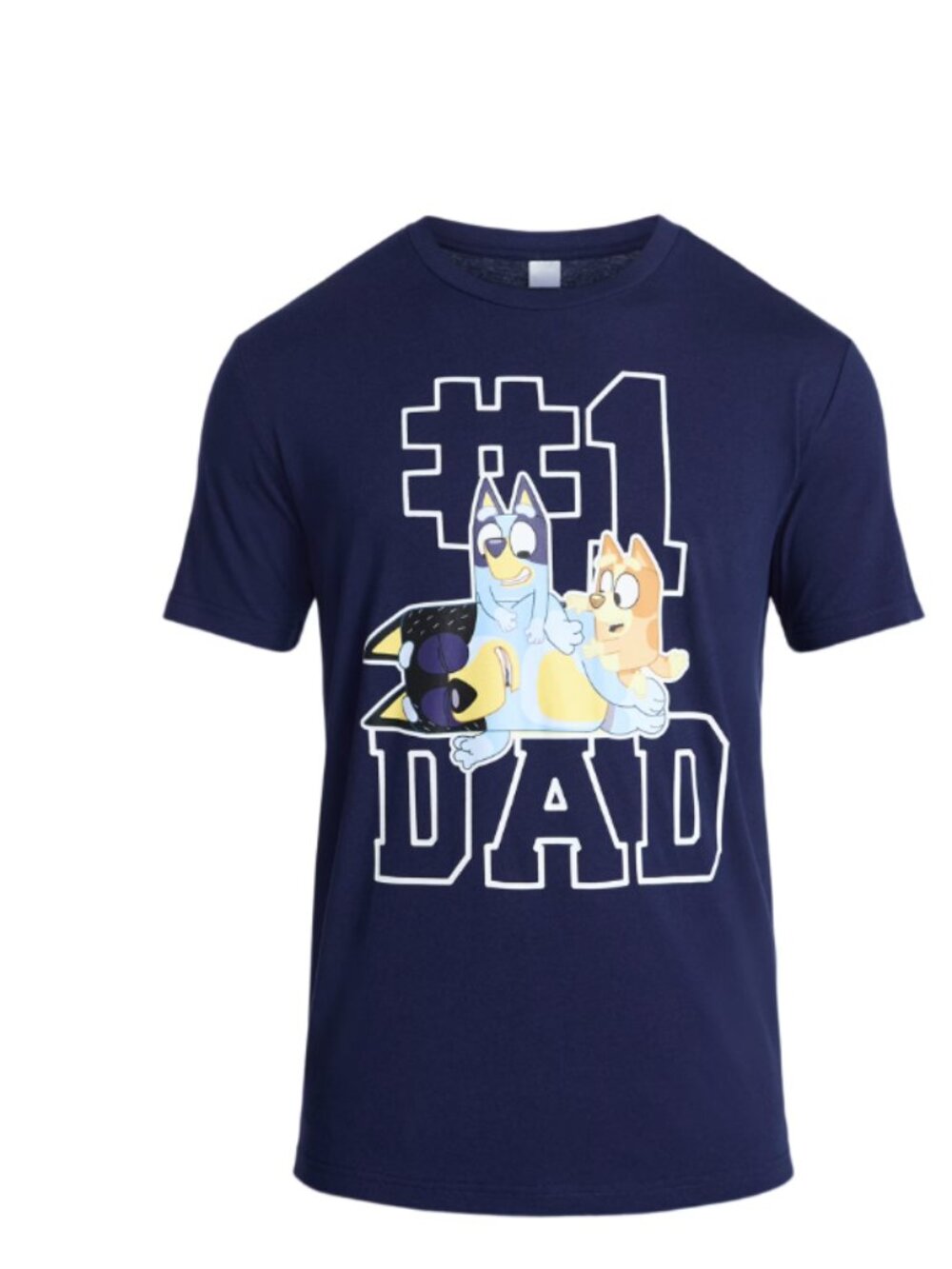 Bluey Bandit Mens Fathers Day Graphic Tee Shirt (XL)